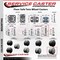 Service Caster 4'' Gray Heavy Duty Floor Safe Twin Wheel Caster 1/2'' Threaded Stem, 5PK SCC-TS02S100-TPR-GRY-121315-5 - alternate 2